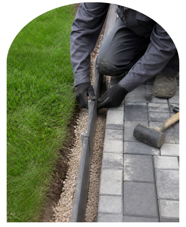 Установка садового бордюра в Богородицке по цене от 6946 р. | Метпроект-Бгд